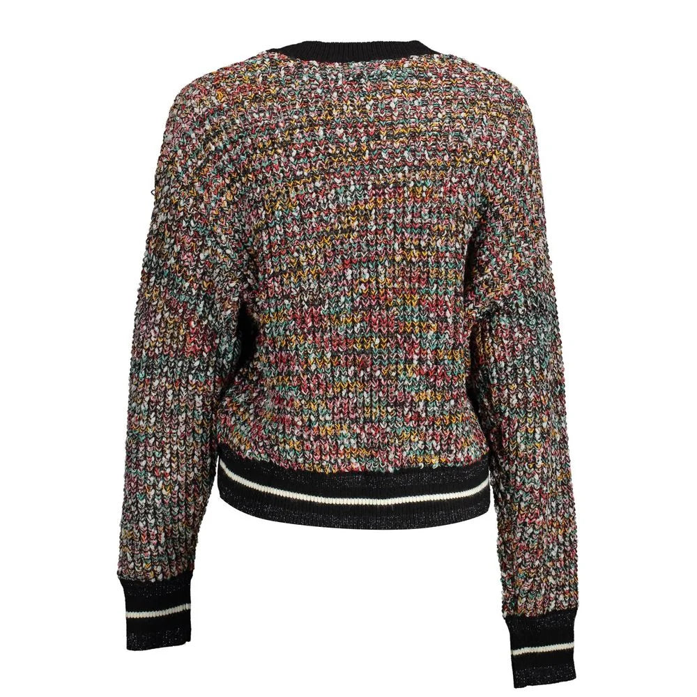 Desigual Black Polyester Sweater - Sweaters