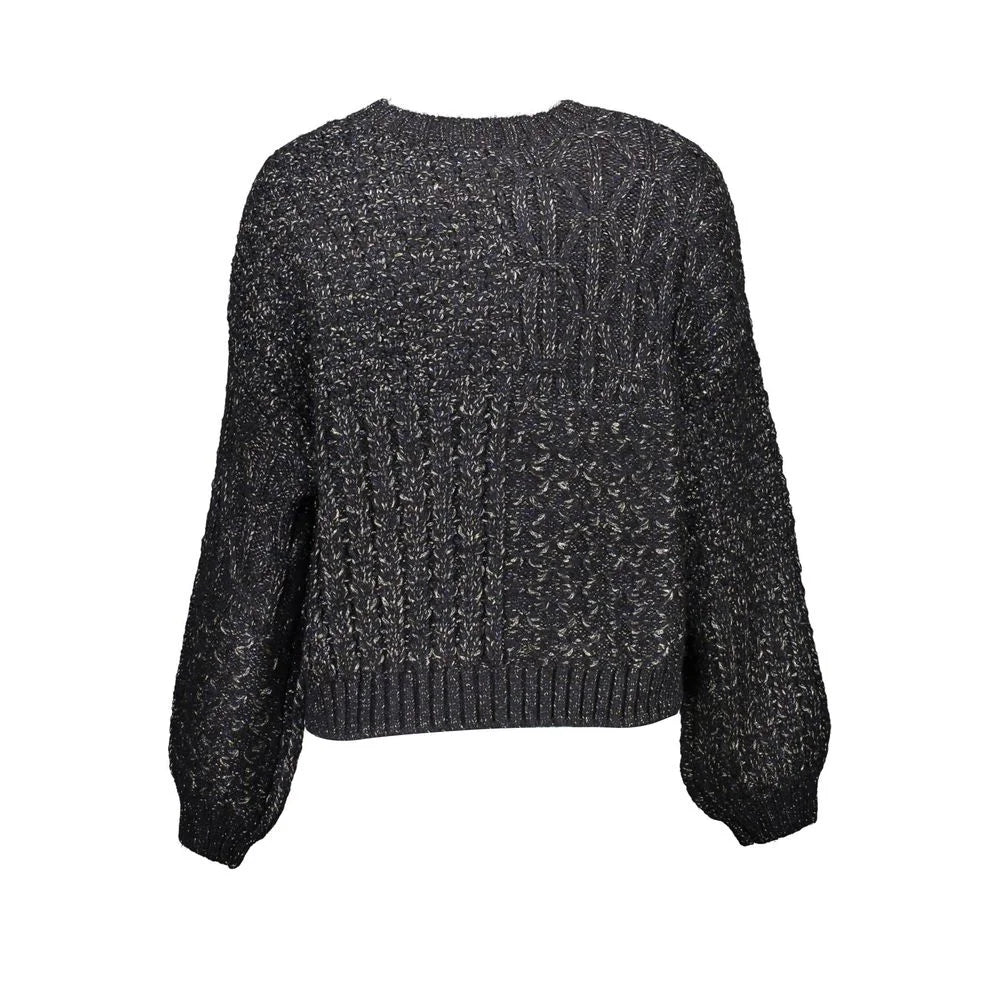 Desigual Black Polyester Sweater - Sweaters