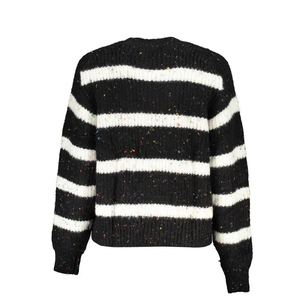 Desigual Black Polyester Sweater - Sweaters