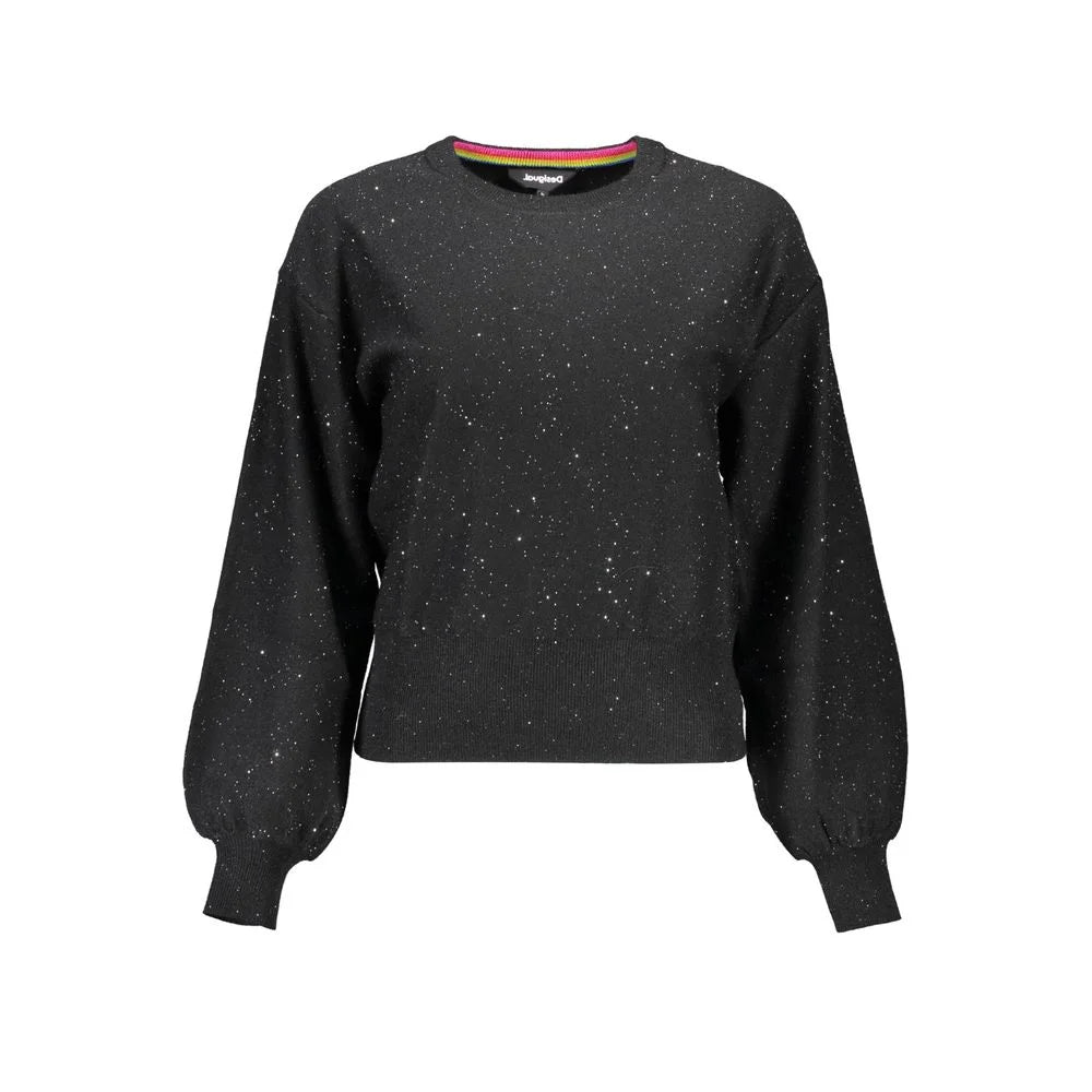 Desigual Black Polyester Sweater - XS - Sweaters