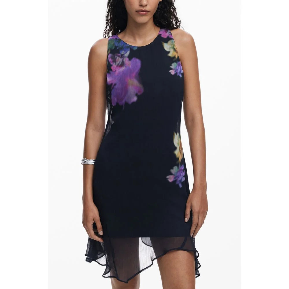 Desigual Black Polyester Women Dress - Dresses