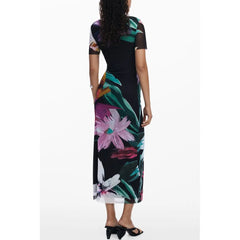Desigual Black Polyester Women Dress - Dresses