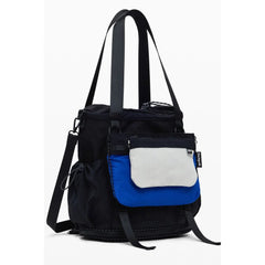 Desigual Black Polyester Women Handbag - Convertible Bags