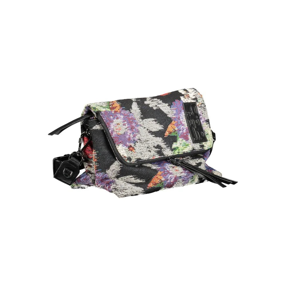 Desigual Black Polyester Women Handbag - Shoulder Bags