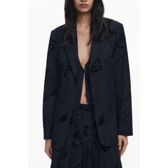 Desigual Black Polyester Women Jacket - XS