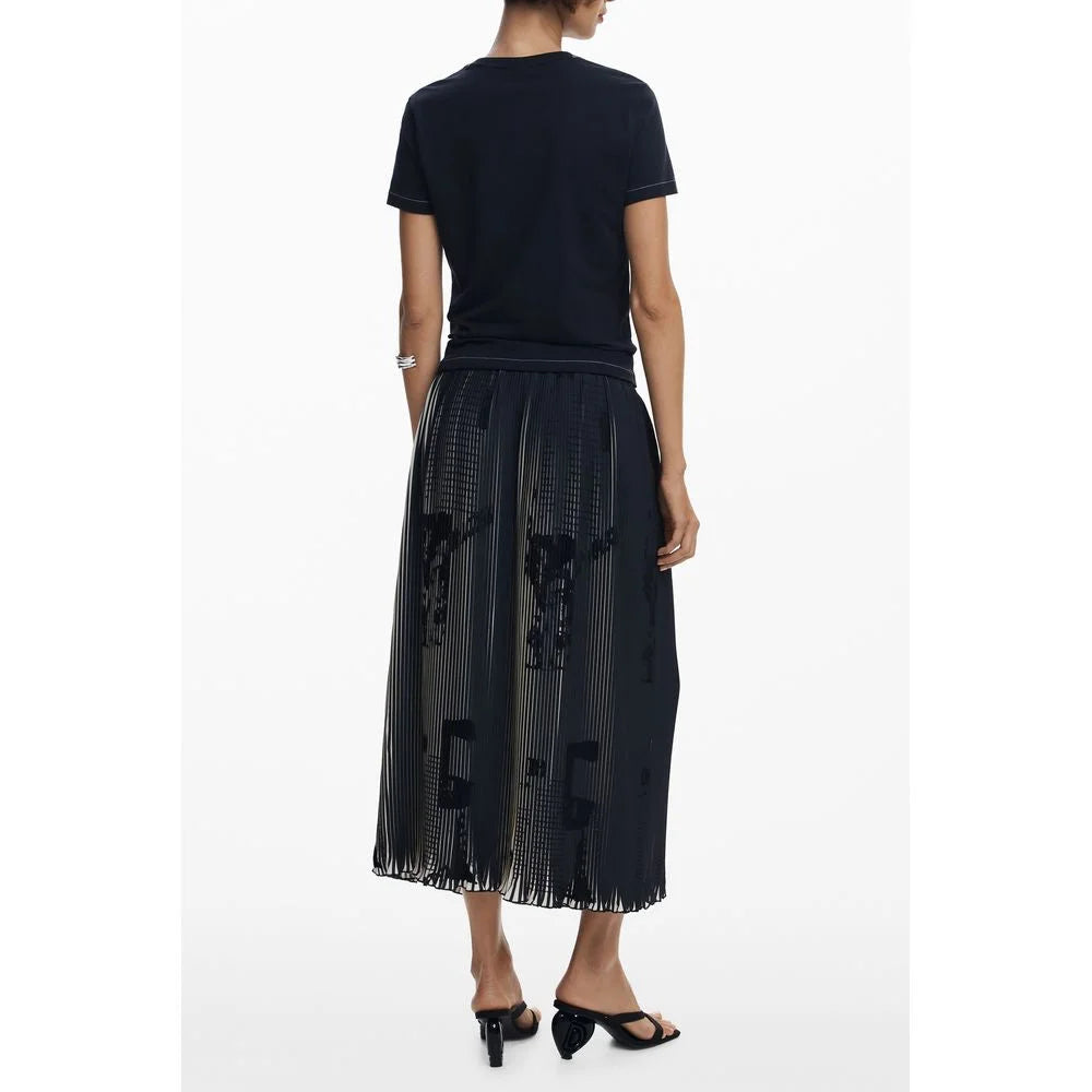 Desigual Black Polyester Women Skirt - Skirts