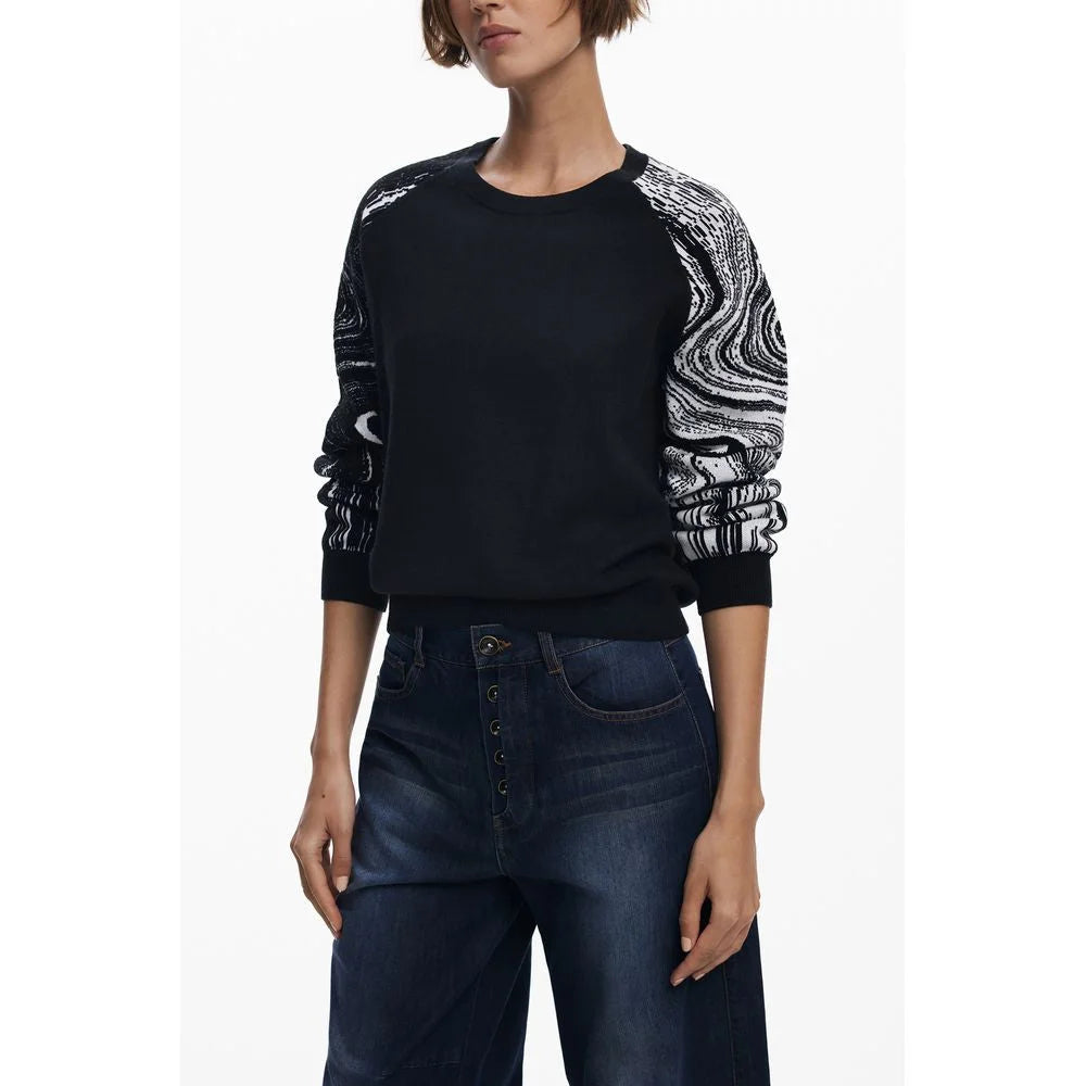 Desigual Black Polyester Women Sweater