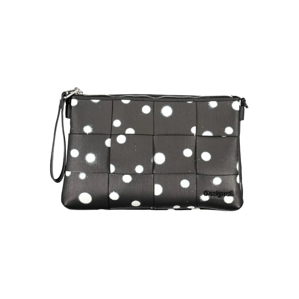 Desigual Black Polyethylene Handbag - Clutch Bags