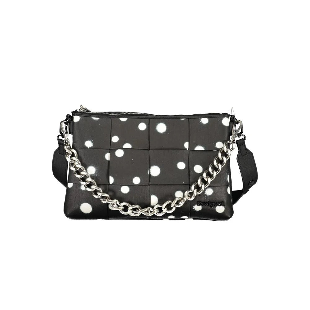 Desigual Black Polyethylene Handbag - Clutch Bags