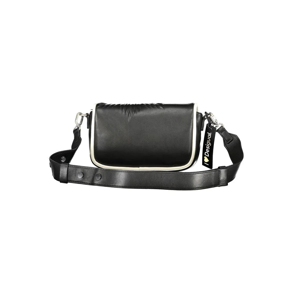 Desigual Black Polyethylene Handbag - Cross Body Bags