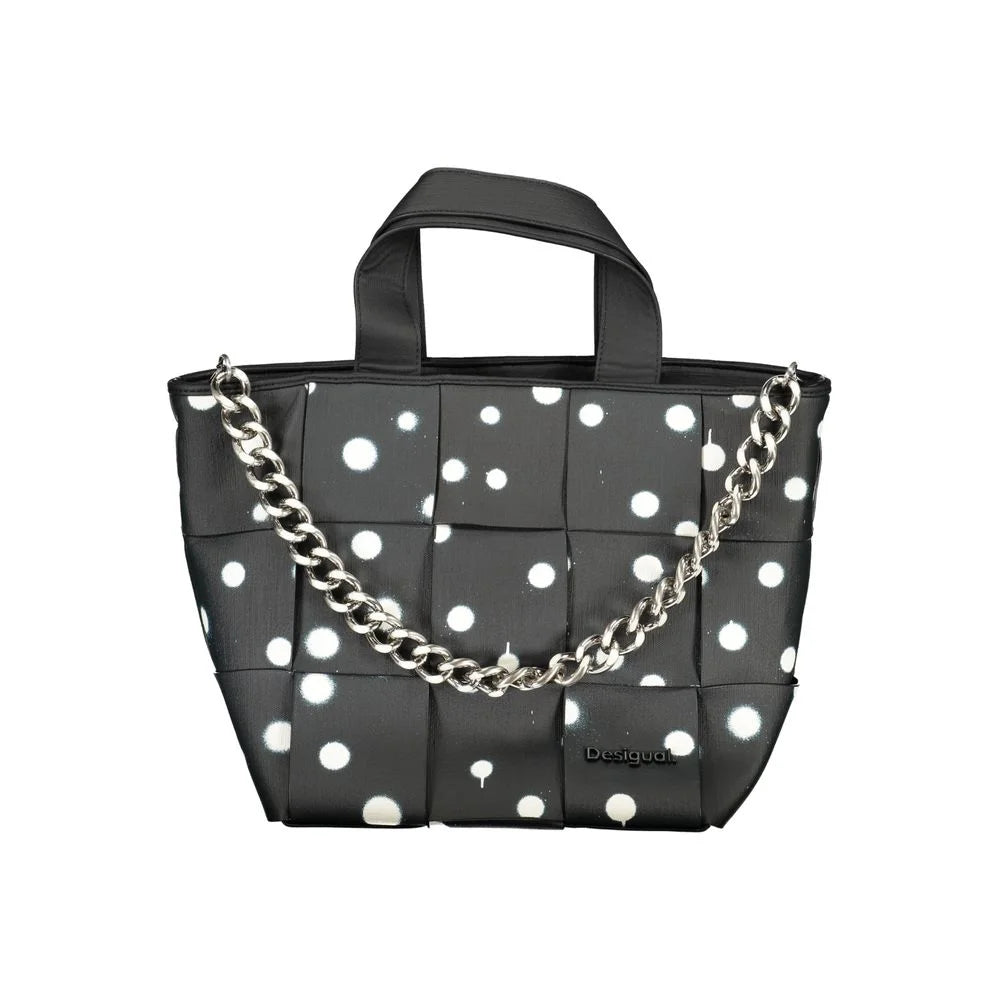 Desigual Black Polyethylene Handbag - Shopper Bags