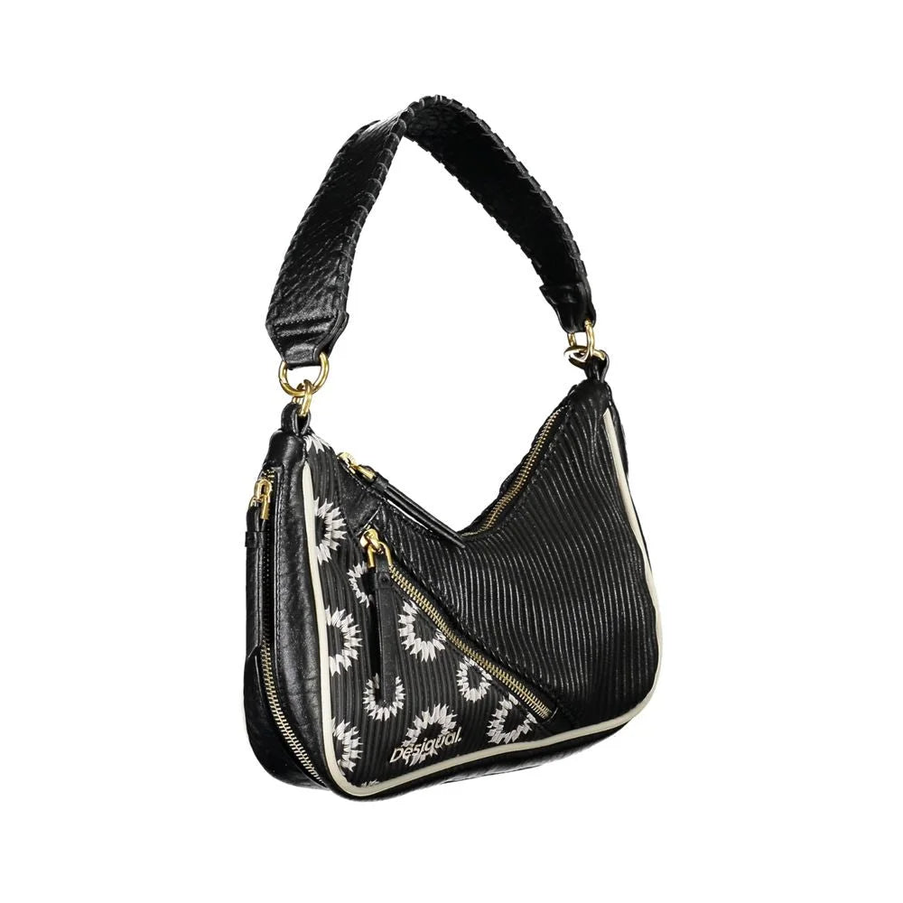 Desigual Black Polyethylene Handbag - Shoulder Bags