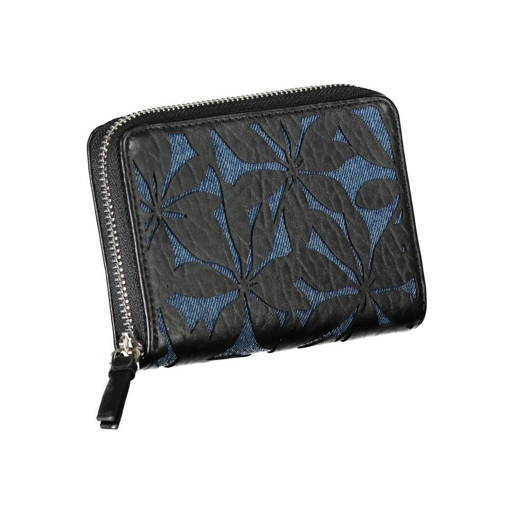 Desigual Black Polyethylene Wallet - Wallets