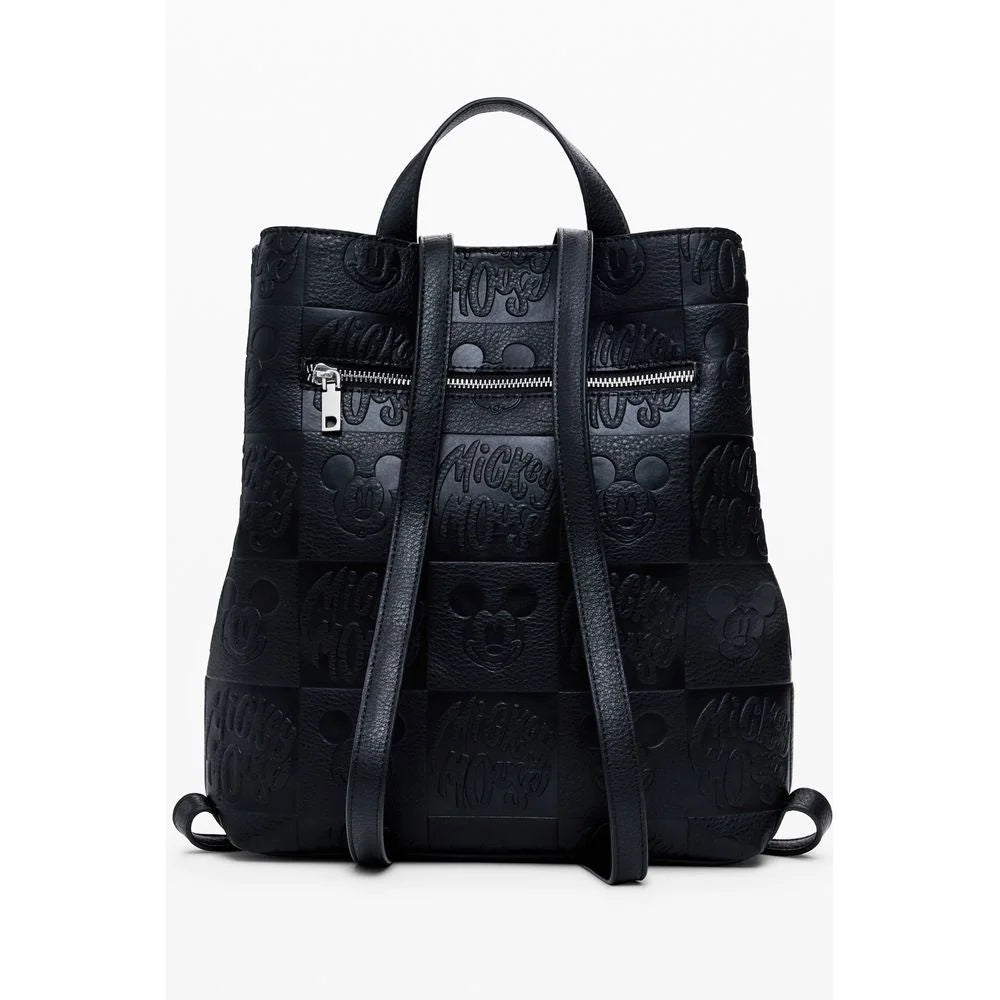Desigual Black Polyethylene Women Backpack