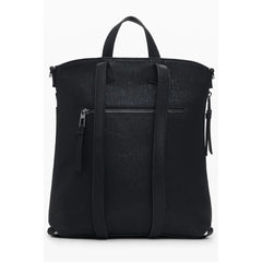 Desigual Black Polyethylene Women Backpack - Backpacks