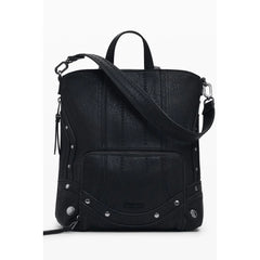 Desigual Black Polyethylene Women Backpack - Backpacks