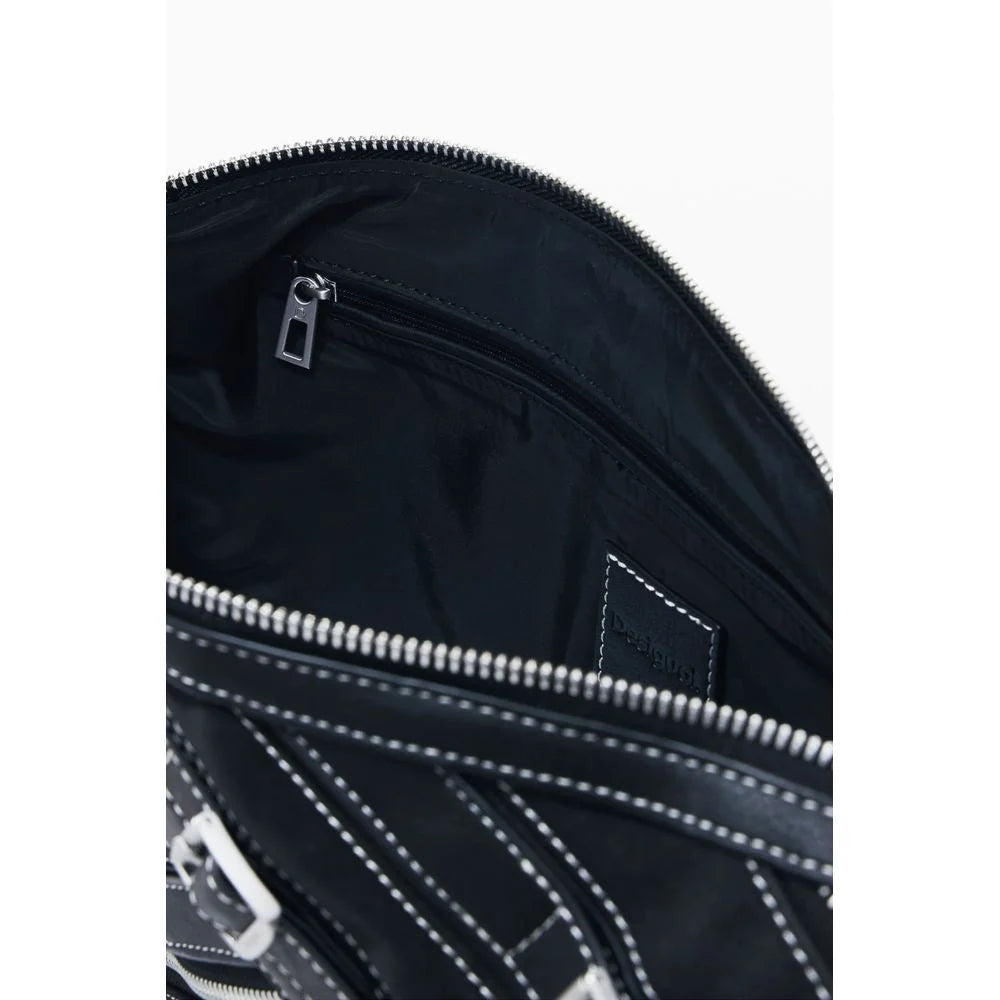 Desigual Black Polyethylene Women Handbag