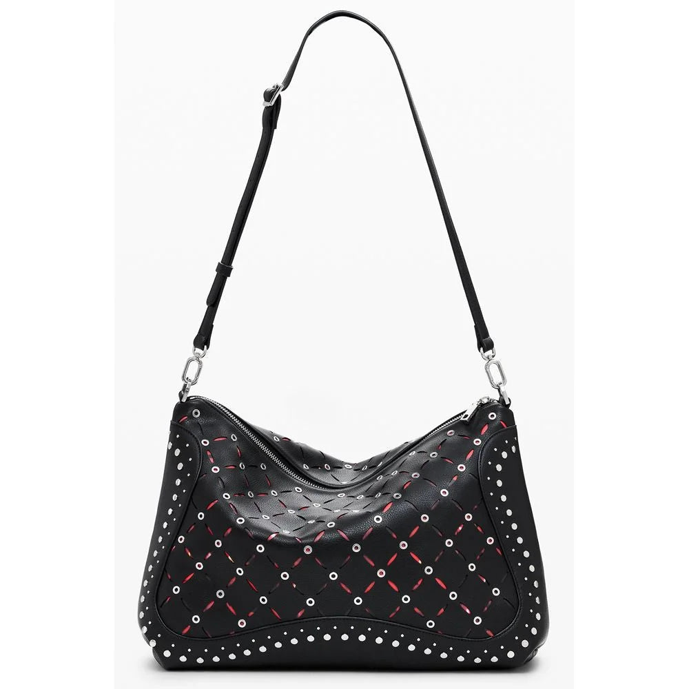 Desigual Black Polyethylene Women Handbag - Shoulder Bags