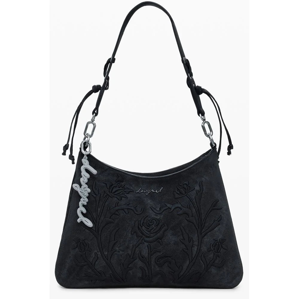 Desigual Black Polyethylene Women Handbag - Shoulder Bags