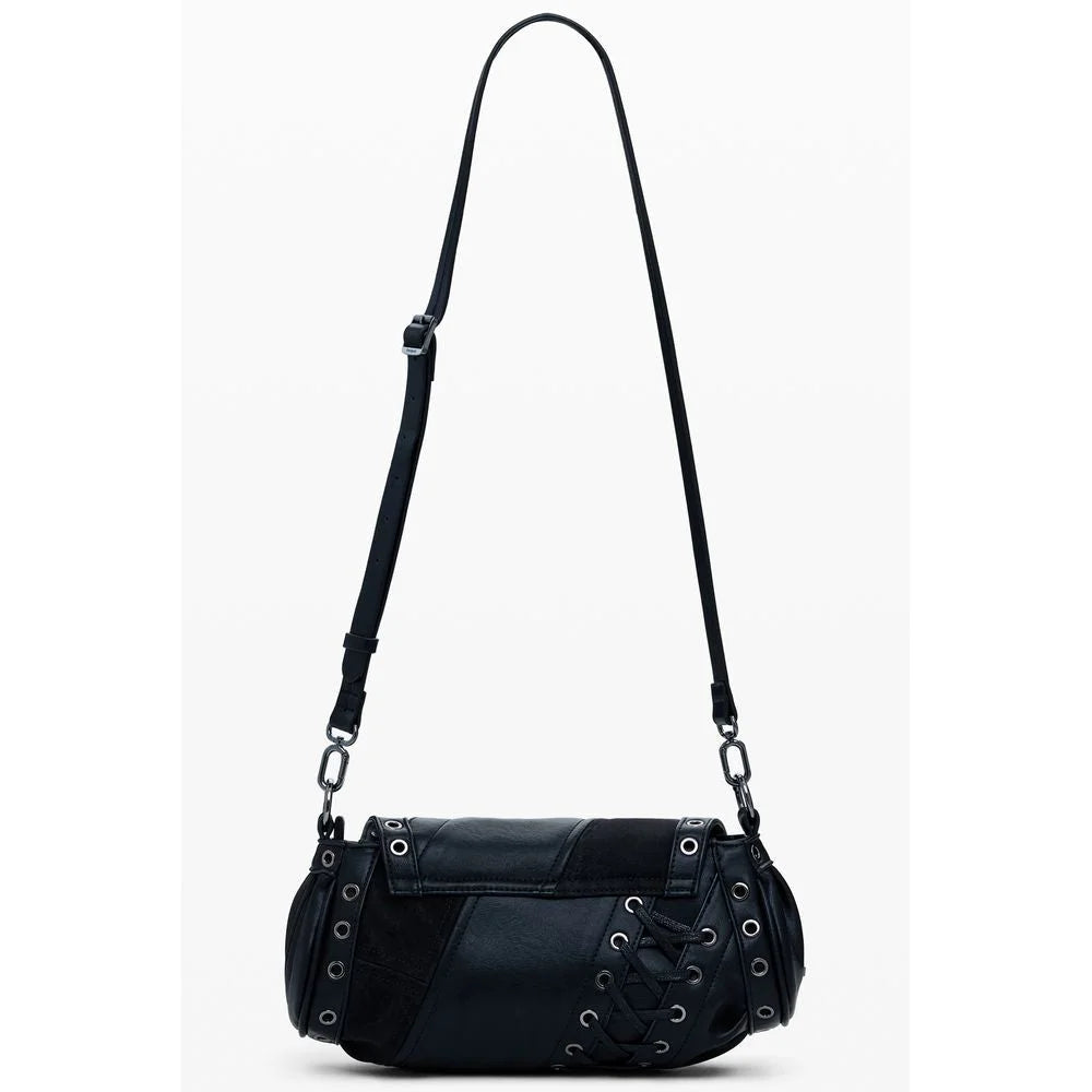Desigual Black Polyethylene Women Handbag - Shoulder Bags