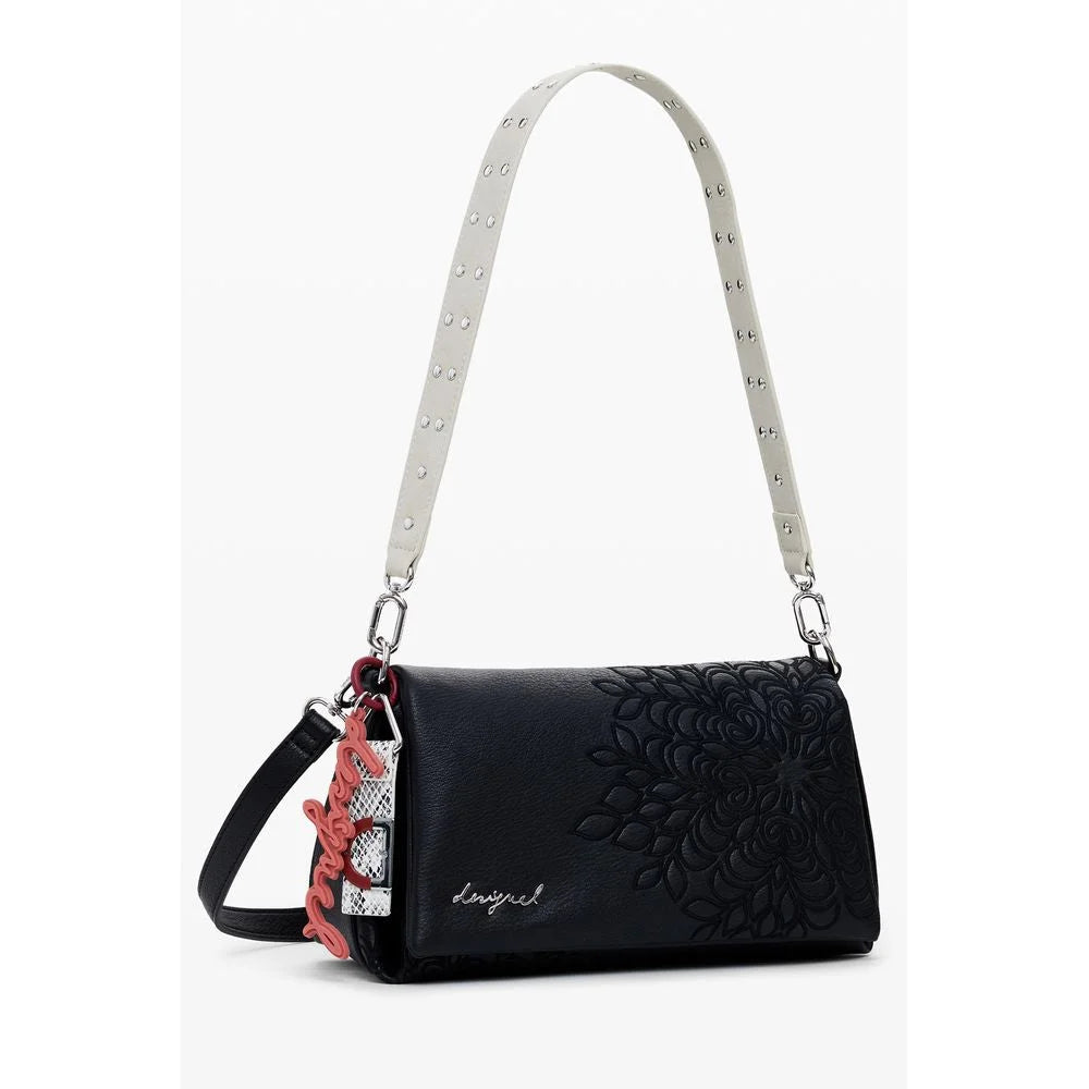 Desigual Black Polyethylene Women Handbag - Shoulder Bags