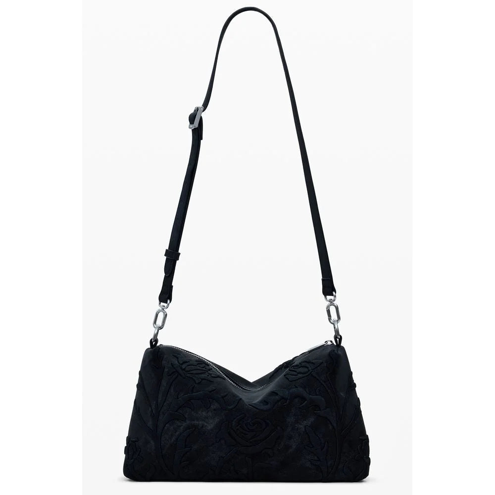 Desigual Black Polyethylene Women Handbag - Shoulder Bags