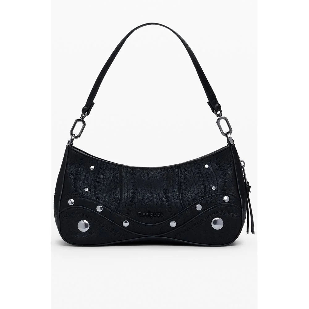 Desigual Black Polyethylene Women Handbag - Shoulder Bags