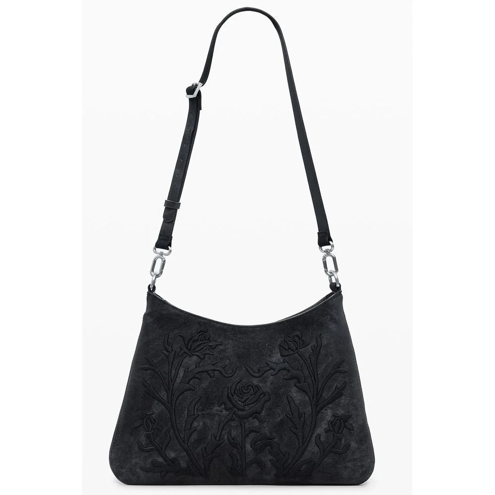 Desigual Black Polyethylene Women Handbag - Shoulder Bags