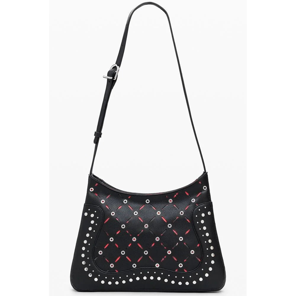 Desigual Black Polyethylene Women Handbag - Shoulder Bags
