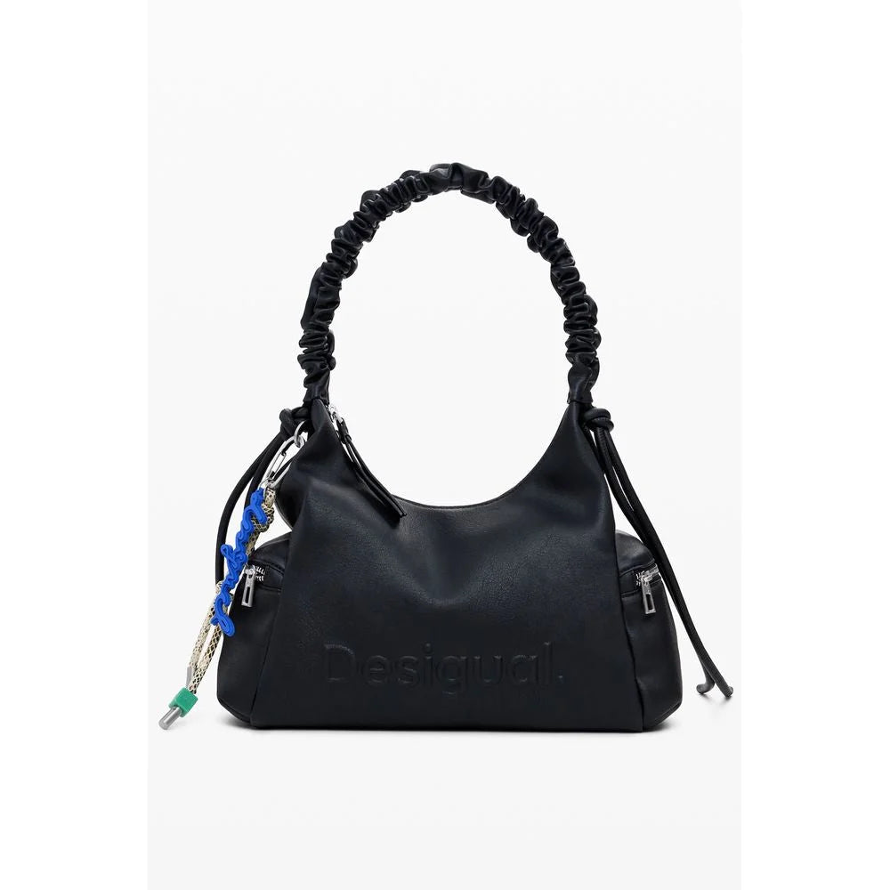 Desigual Black Polyethylene Women Handbag - Shoulder Bags