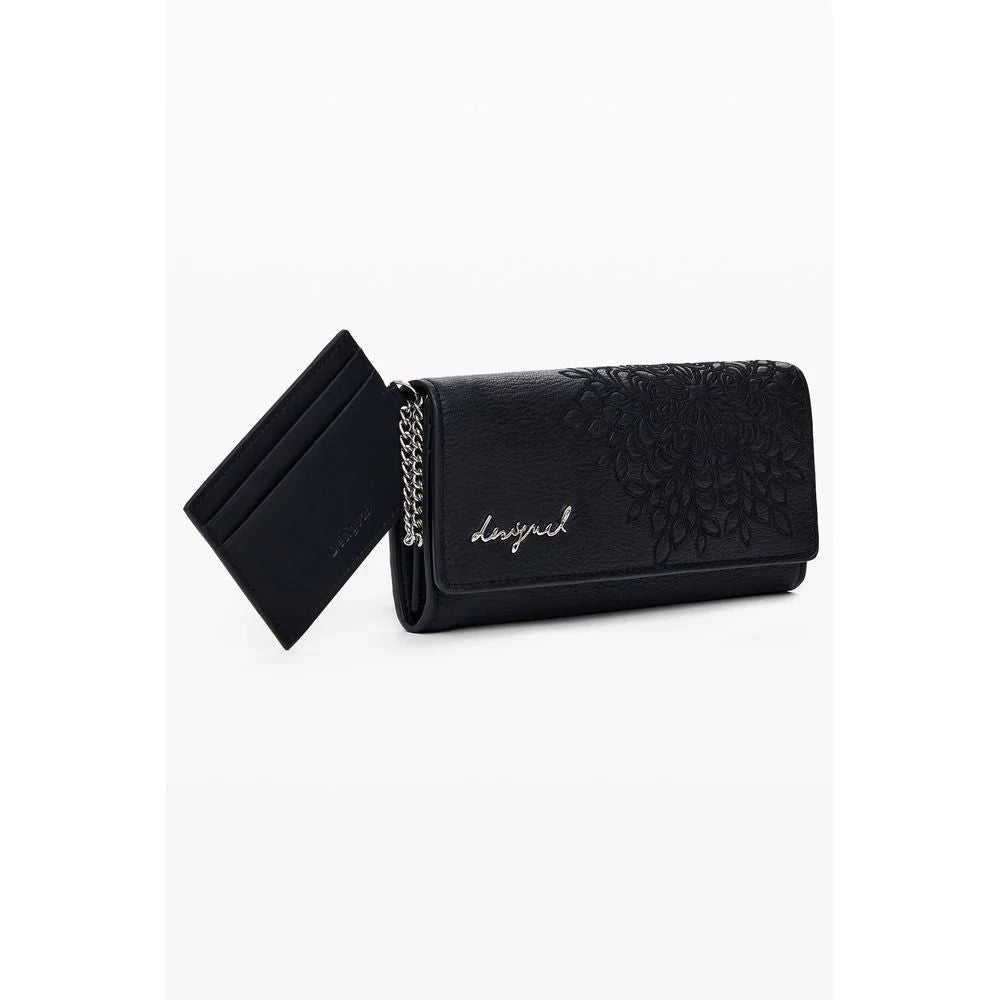 Desigual Black Polyethylene Women Wallet