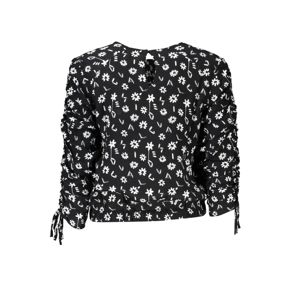 Desigual Black Viscose Shirt