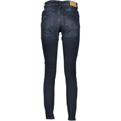 Desigual Blue Cotton Women Jeans - IT36|XXS - Jeans