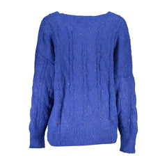 Desigual Blue Polyester Sweater - Sweaters
