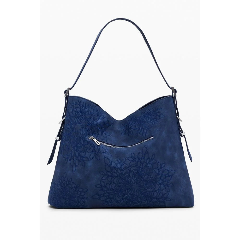 Desigual Blue Polyethylene Women Handbag