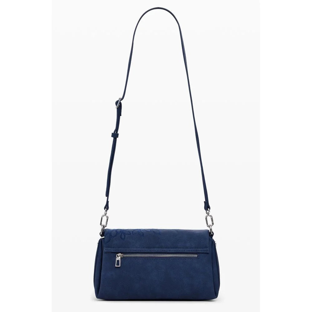 Desigual Blue Polyethylene Women Handbag - Shoulder Bags