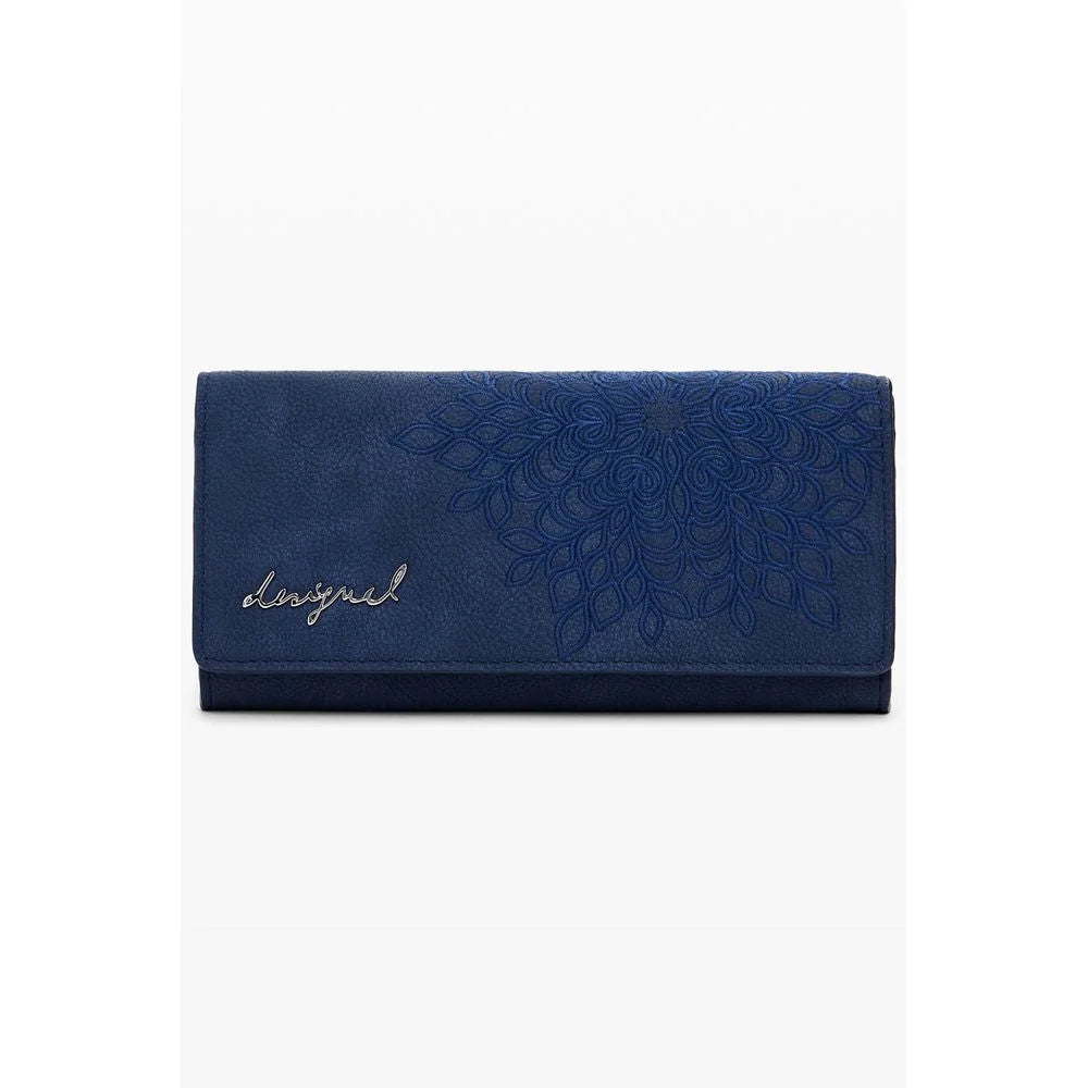 Desigual Blue Polyethylene Women Wallet - Wallets