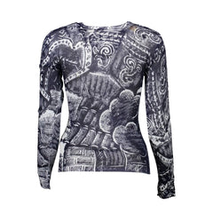 Desigual Blue Viscose Women Sweater - M