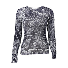 Desigual Blue Viscose Women Sweater - M