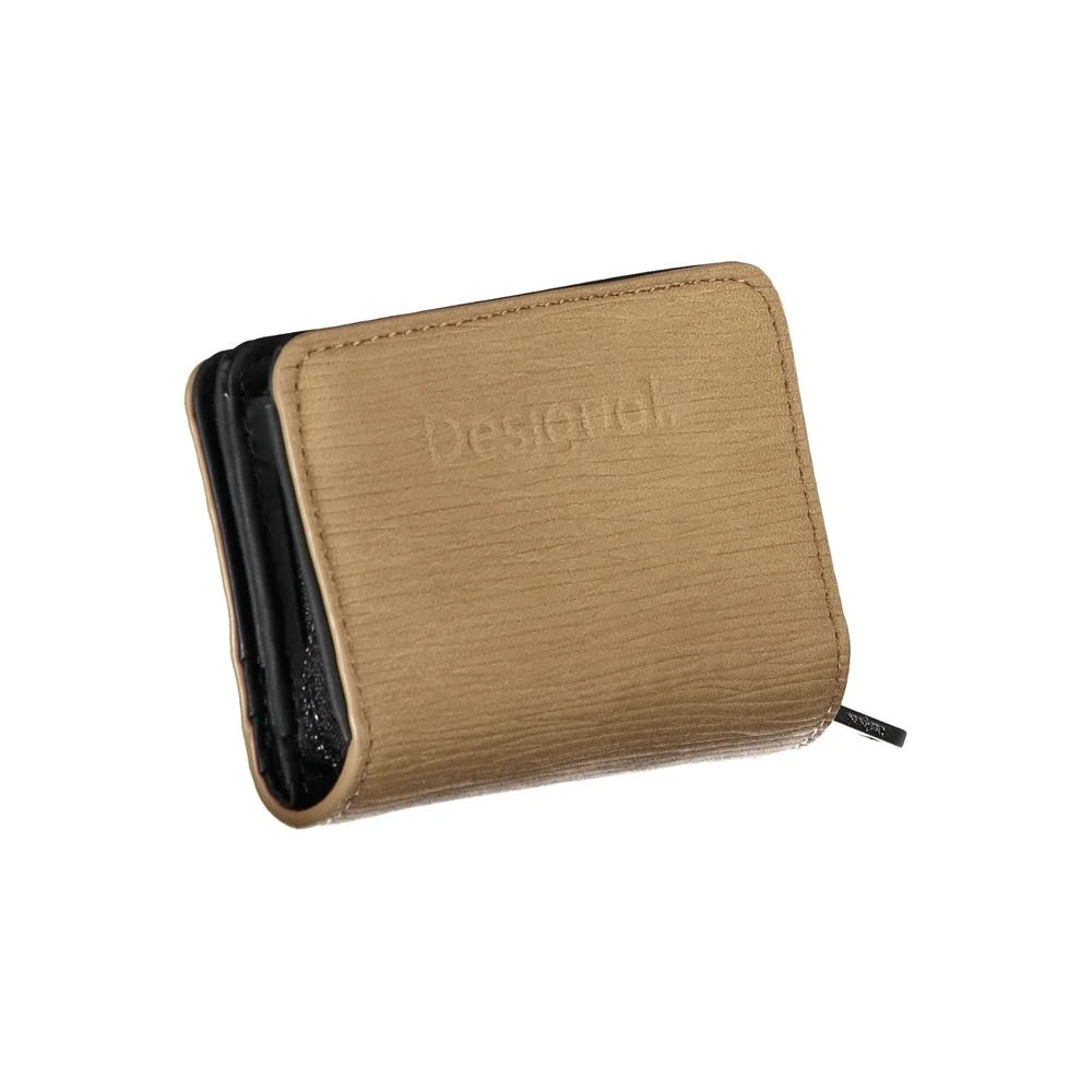 Desigual Brown Polyethylene Wallet - Wallets