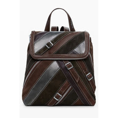 Desigual Brown Polyethylene Women Backpack - Backpacks