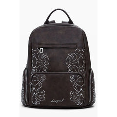Desigual Brown Polyethylene Women Backpack - Backpacks