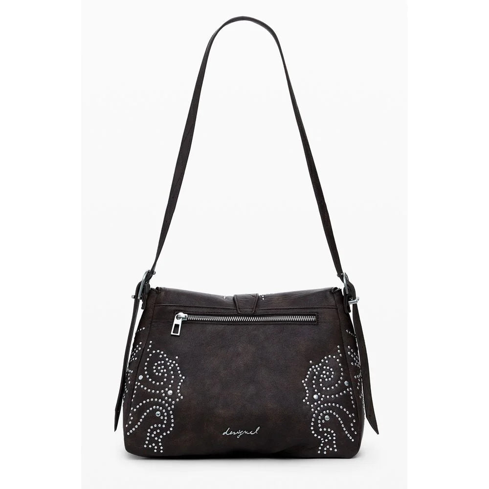 Desigual Brown Polyethylene Women Handbag