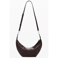 Desigual Brown Polyethylene Women Handbag - Half-Moon Bags