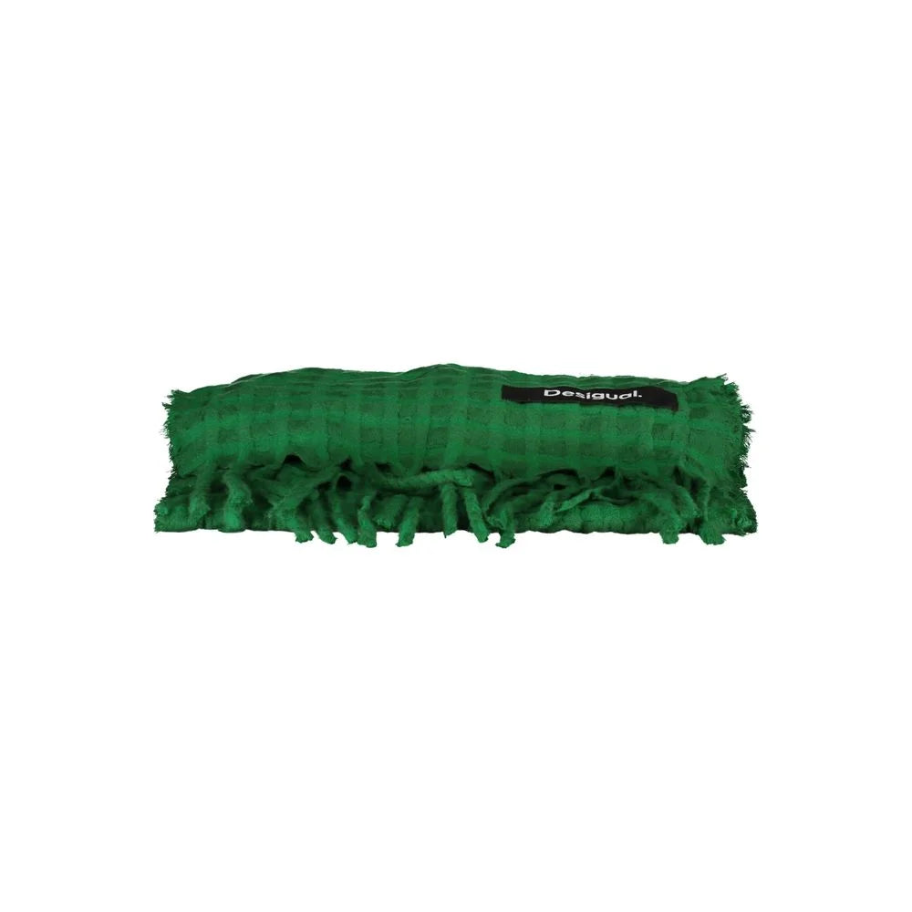 Desigual Green Polyester Scarf - Scarves & Shawls
