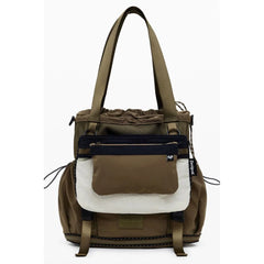 Desigual Green Polyester Women Convertible Handbag - Convertible Bags