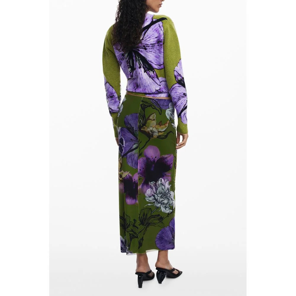 Desigual Green Polyester Women Skirt - Skirts