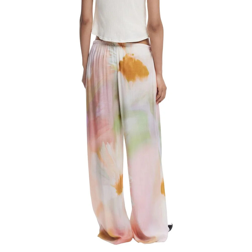 Desigual Multicolor Viscose Bottom - M