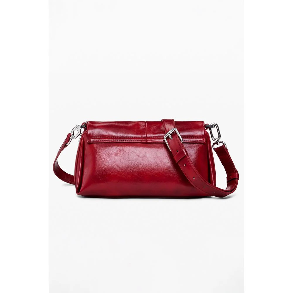 Desigual Red Polyethylene Women Handbag - Shoulder Bags
