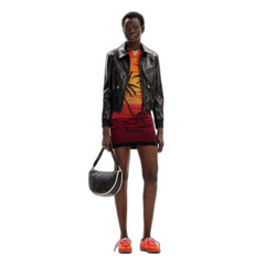 Desigual Red Viscose Midi - XL